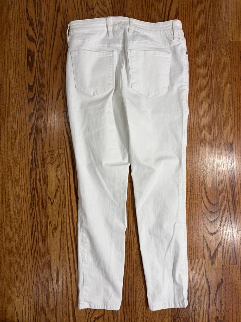 Tommy Babama Ella High-Rise Skinny Ankle Jeans White size 6/28 - Picture 6 of 15